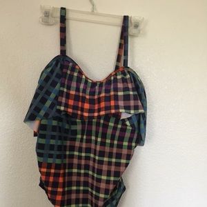 Maternity one piece swim suit. Size medium